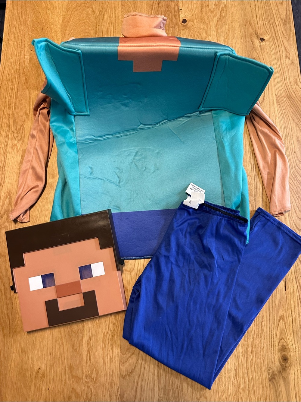 Kids Pixel Adventure Costume - Teal & Royal Blue